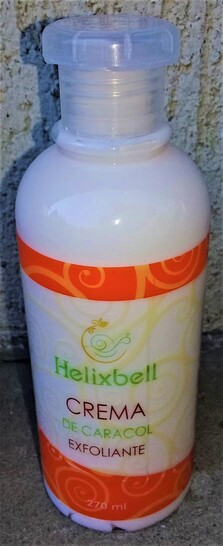 Crema exfoliante baba caracol